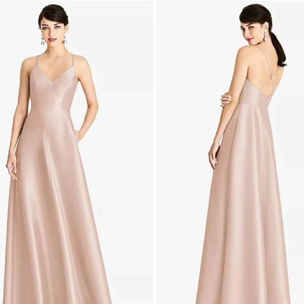 Alfred Sung D750 - Satin - Bridesmaid Dress